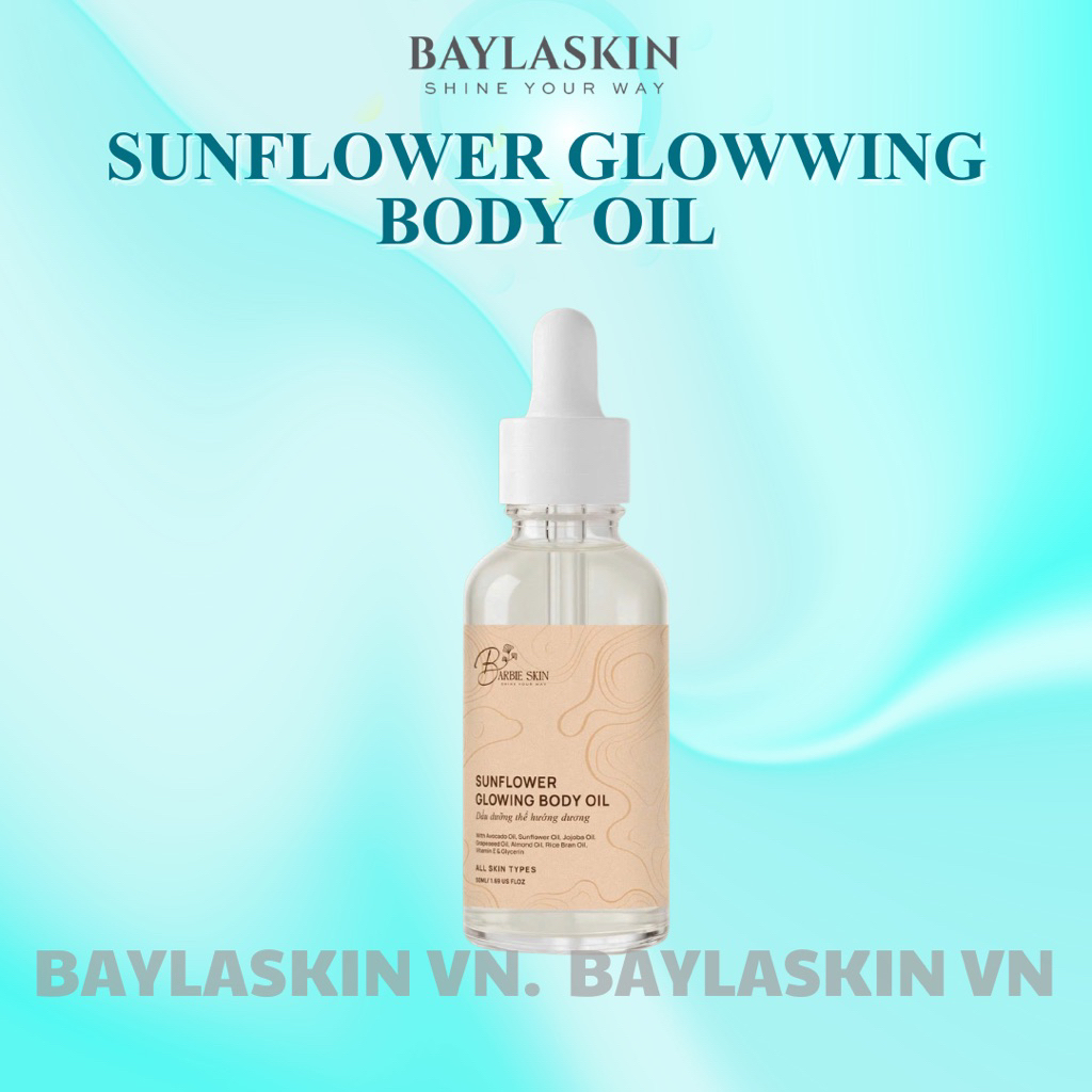 DẦU DƯỠNG THỂ HƯỚNG DƯƠNG BARBIE SKIN