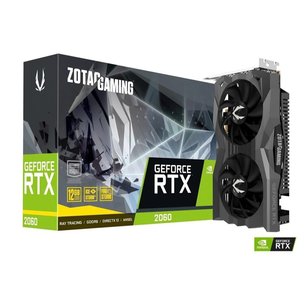 Card màn hình Zotac Gaming GeForce RTX 2060 6GB Full Box