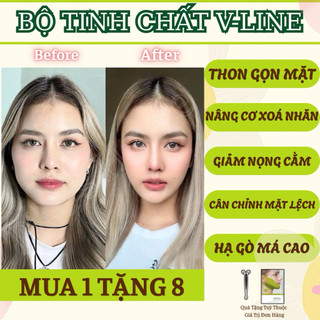 (Mua 1 tặng 8)Bộ Tinh Chất Nâng Cơ Mặt - Thon Gọn Vline - Cân Chỉnh Mặt Lệch Pico