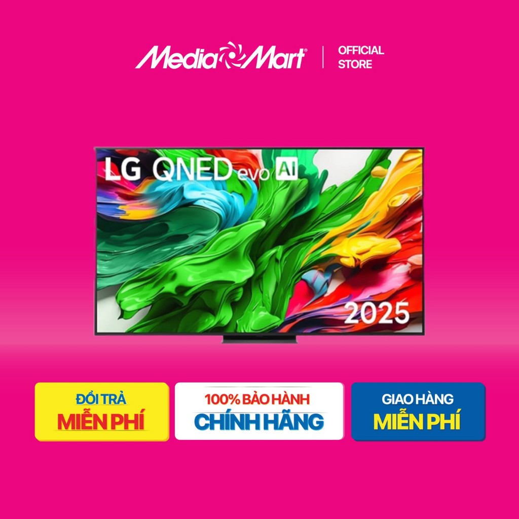 [ Mediamart Mall ] Smart Tivi LG 75 Inch LG QNED evo AI QNED86 4K 75QNED86ASA BH chính hãng,Ship 0đ