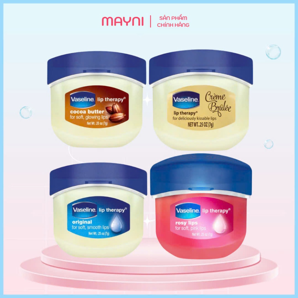 Vaseline Dưỡng Môi , Sáp dưỡng môi Vaseline Lip Therapy 7g