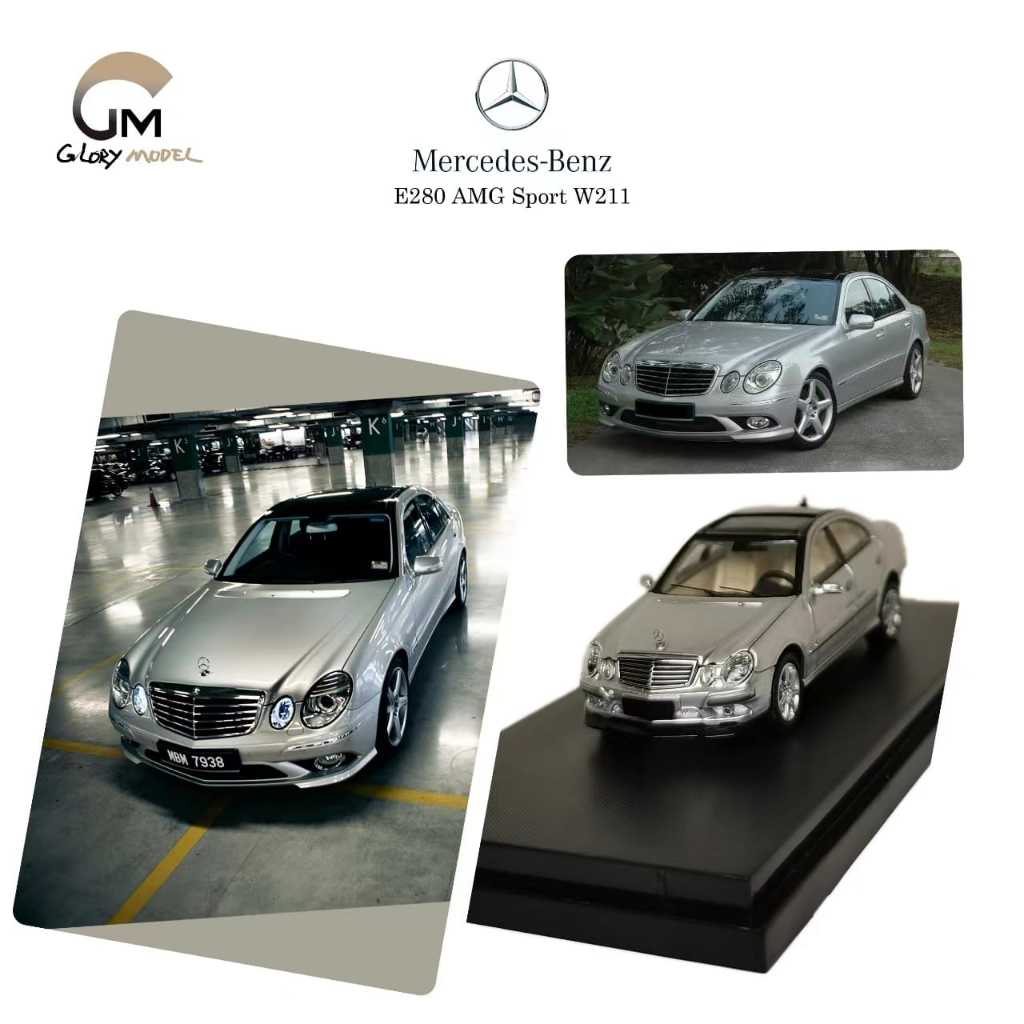 Mô hình ô tô Mercedes Benz E280 AMG W211