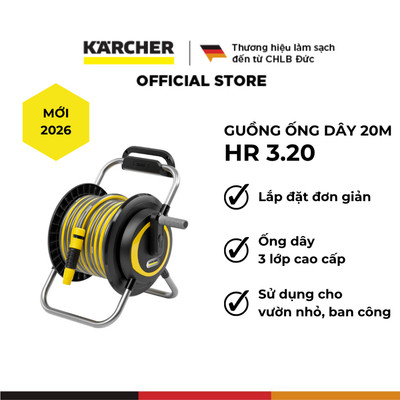 Guồng ống dây Karcher HR 3.20 - Ống dây 20m 3 lớp cao cấp - Bảo hành 3 tháng chính hãng
