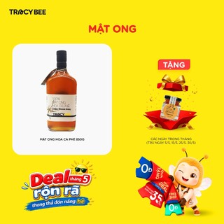 MẬT ONG HOA CÀ PHÊ TRACYBEE 850G