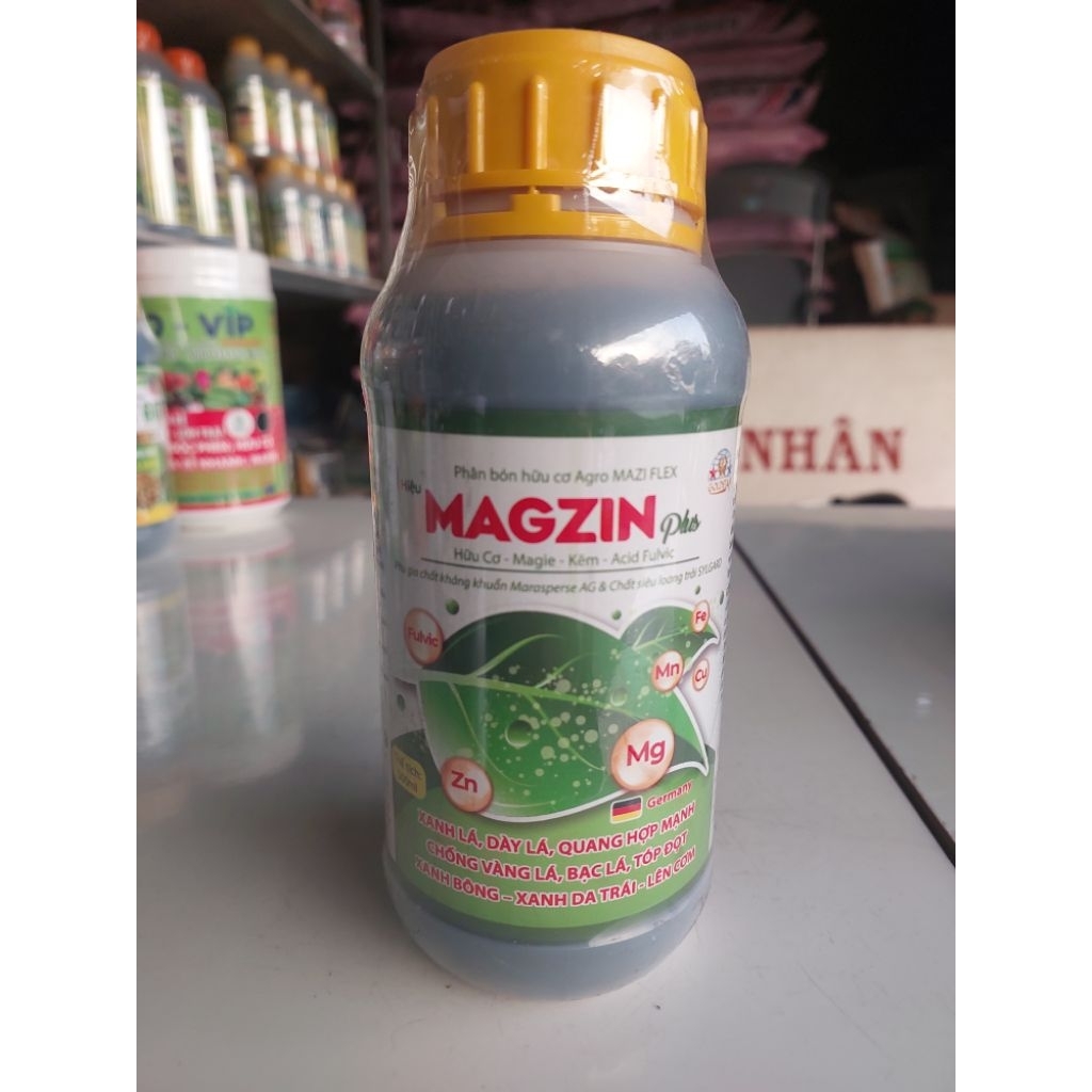 PHÂN BÓN HỮU CƠ MAGIE KẼM ACID FULVIC MAGZIN PLUS