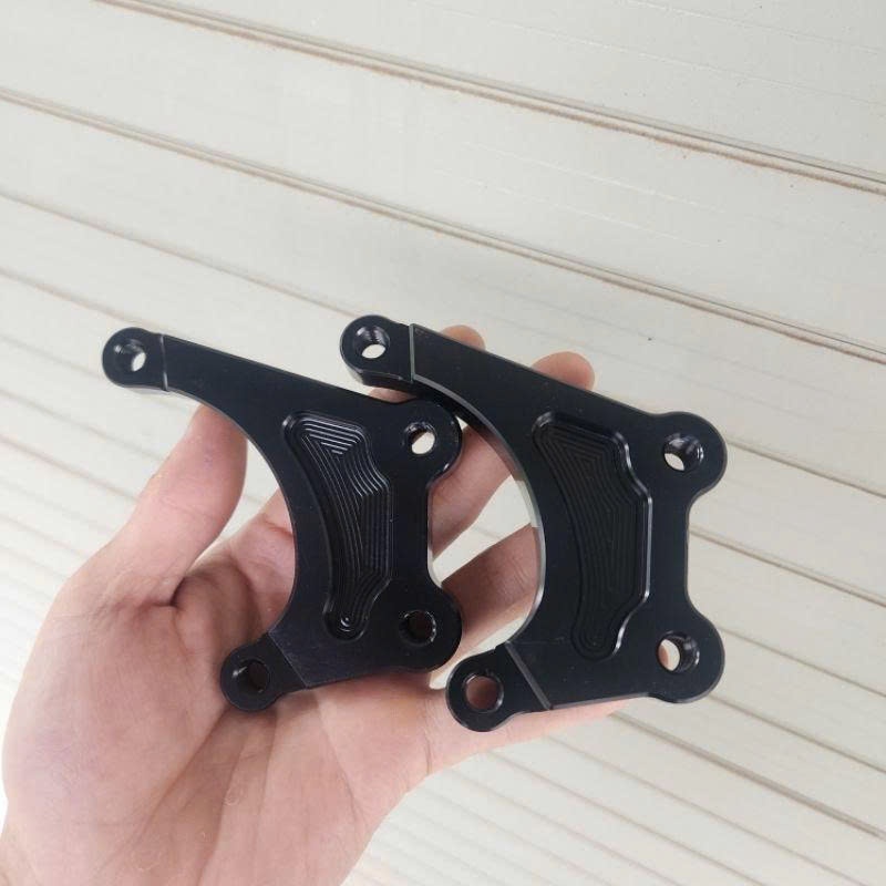 Bát gắn heo dầu 2 piston trước phanh đĩa phuộc zin Xmen và cap A
