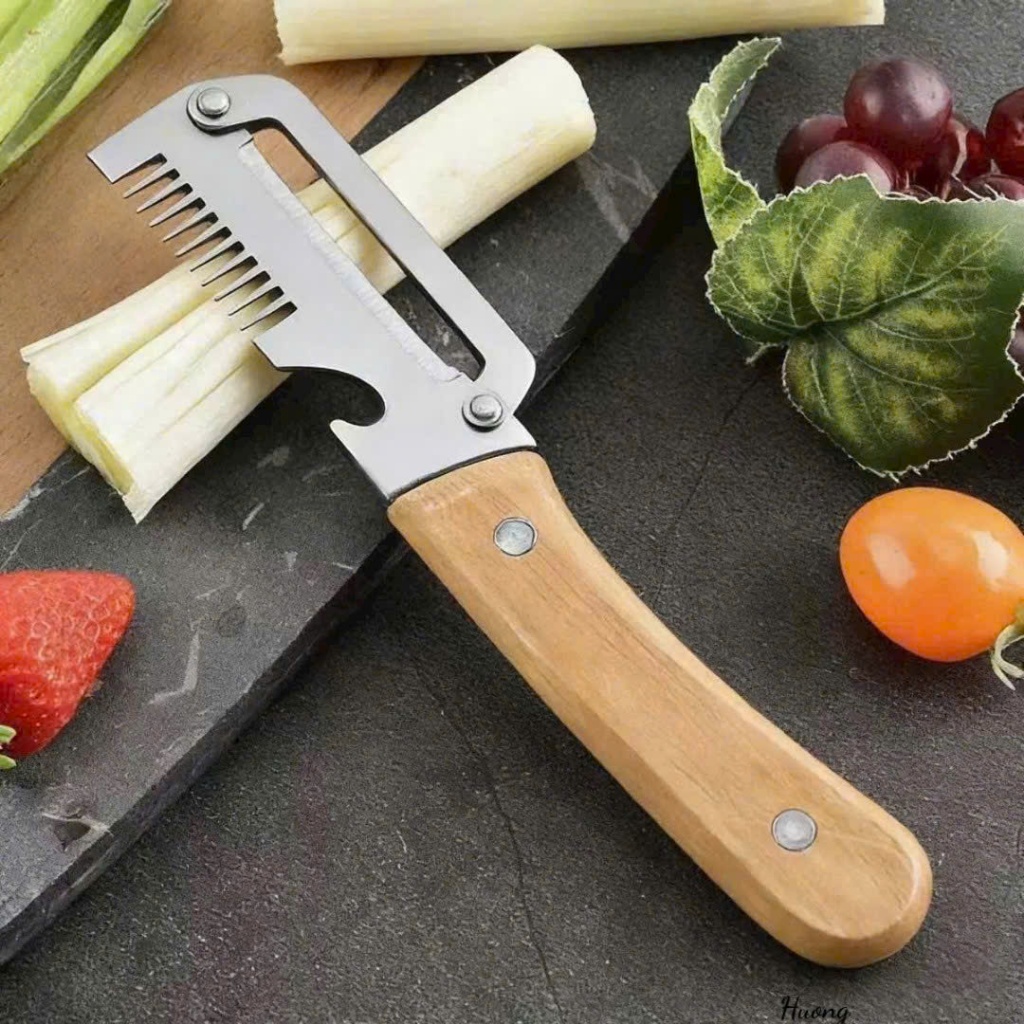 Dụng Cụ Nạo Và Bào Sợi Rau Củ Quả, Dao Bào Sợi Cắt Hành Thiết Kế Thông Minh Giúp Thái Sợi NhanhChóng