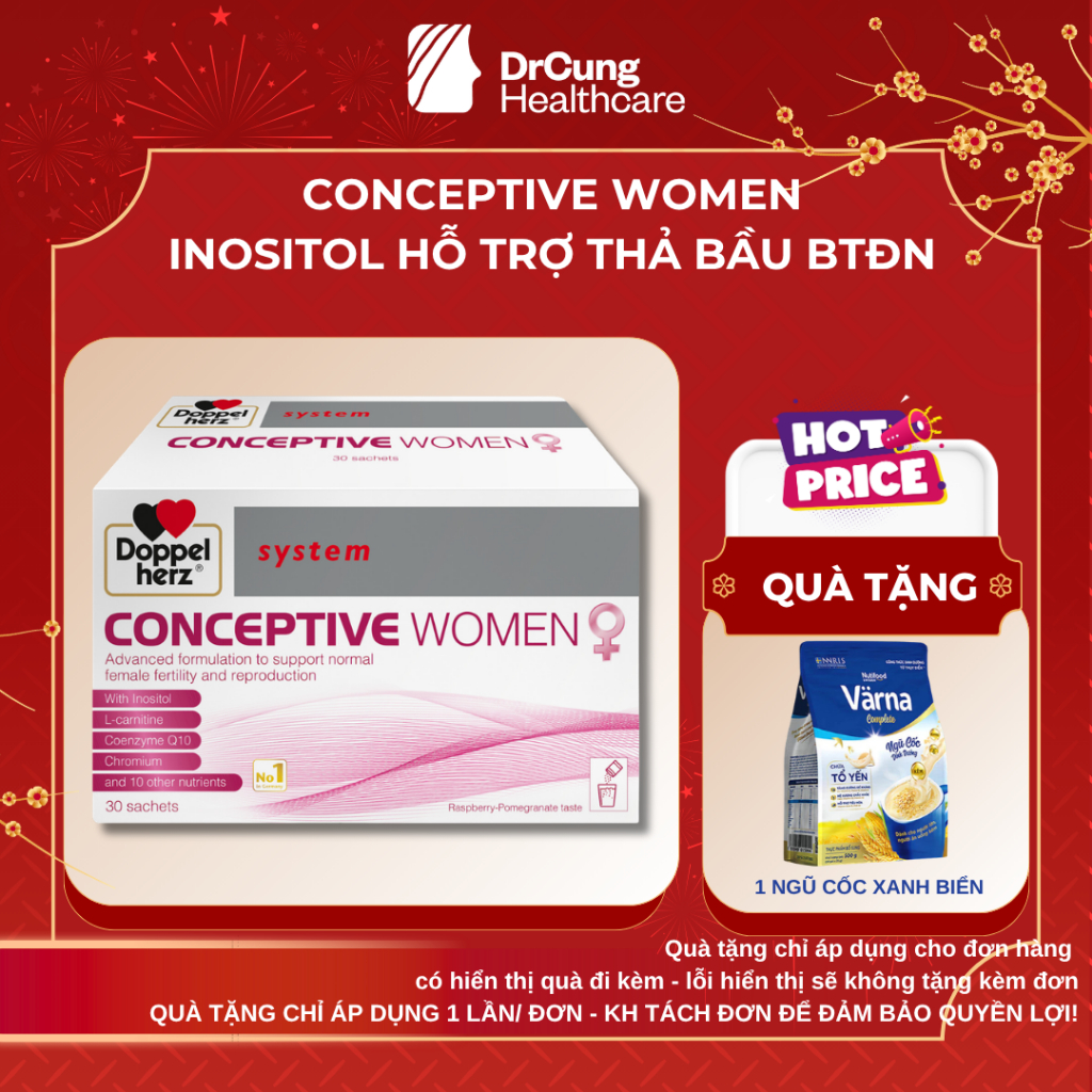 Conceptive Women -  Buồng Trứng Đa Nang Cho Phụ Nữ Mong Muốn Có Con DrCung Healthcare