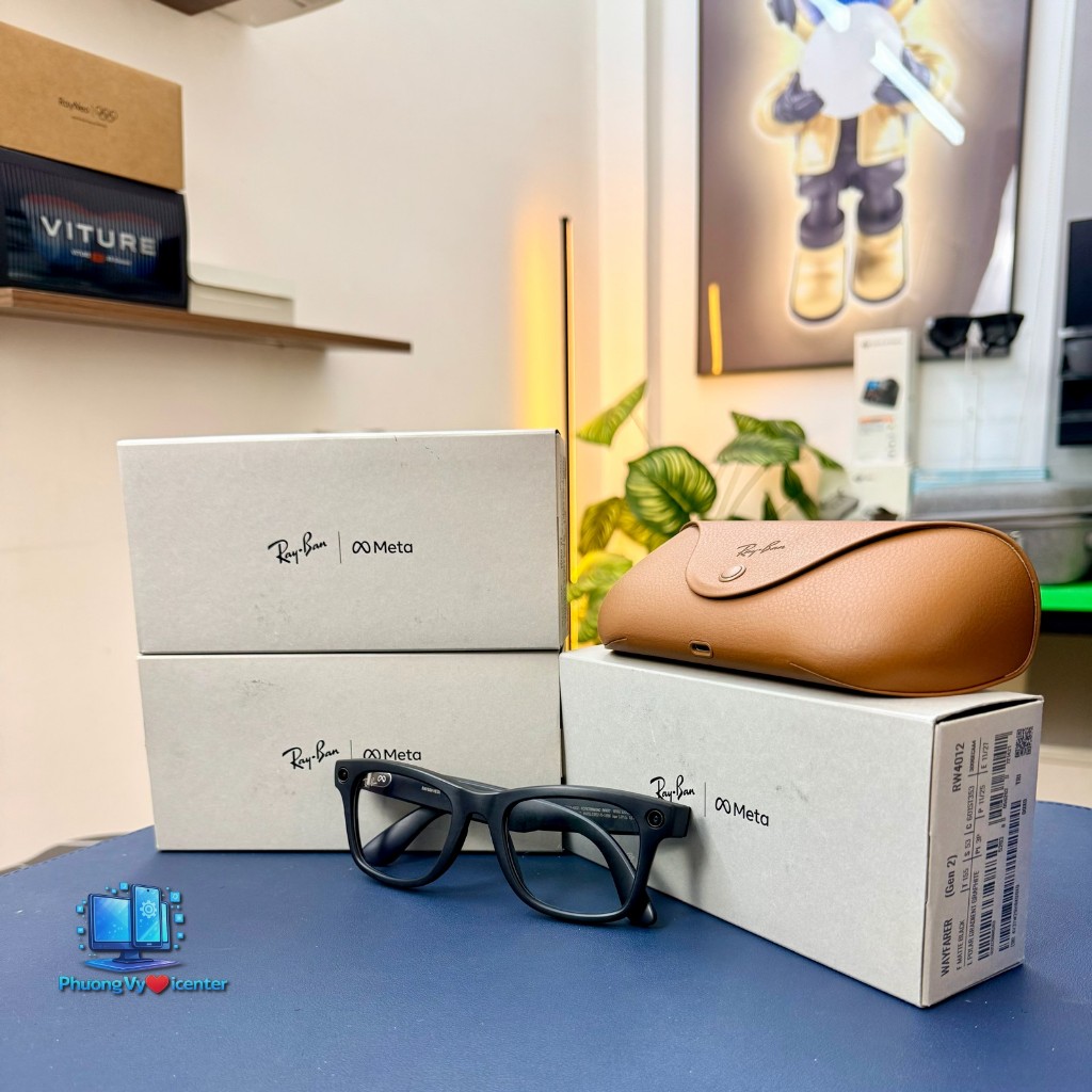 Kính Thông Minh Meta Ray-Ban Gen1/Gen2 - Smart Ai Glasses |Camera 4K|Nghe Gọi - Thời Trang Cao Cấp