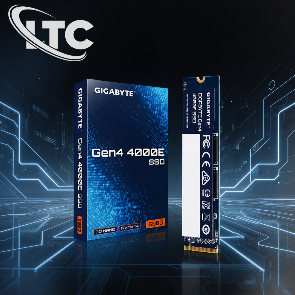 Ổ cứng SSD GIGABYTE 4000E 500GB M2 2280 NVMe Gen4x4 G440E500G -BH 36 tháng