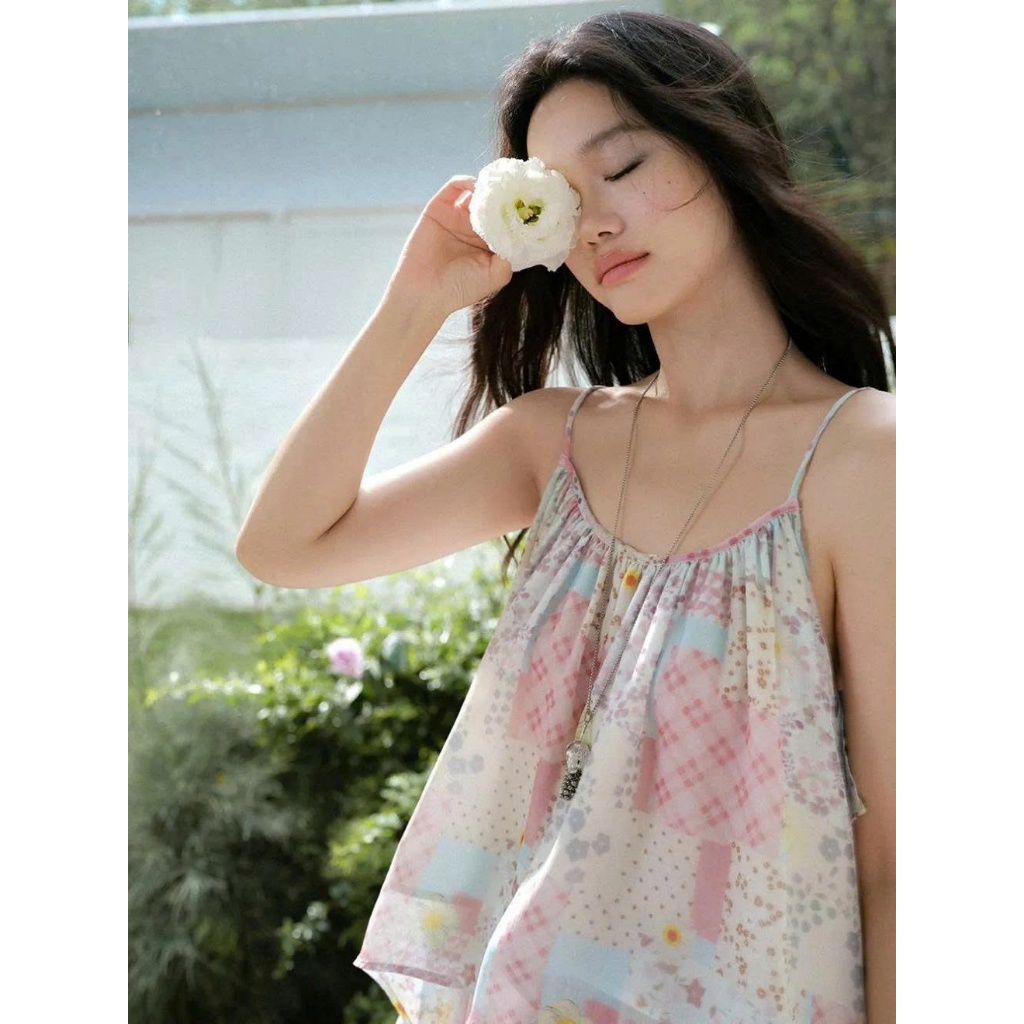[KUOSE] Áo Cami  - Màu hồng
