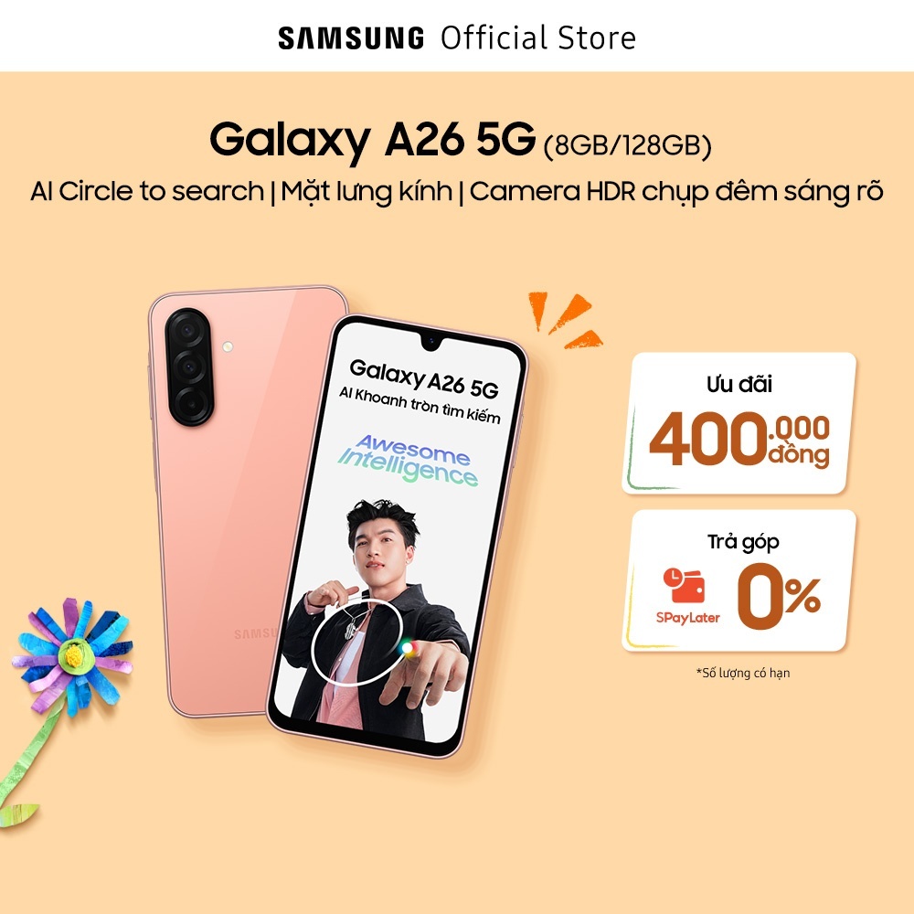 Điện Thoại Samsung Galaxy A26 5G 8GB/128GB