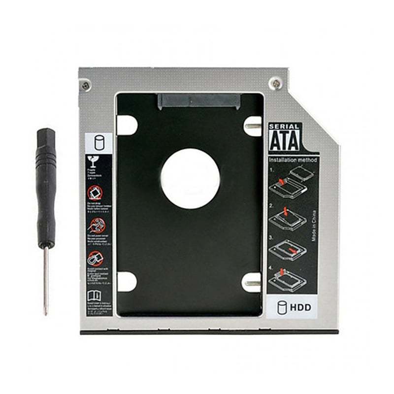 Khay đặt HDD/SSD Caddy Bay 2.5 inch Cho Laptop - Caddy Bay Mỏng 9.5mm / Caddy Bay Dày 12.7mm