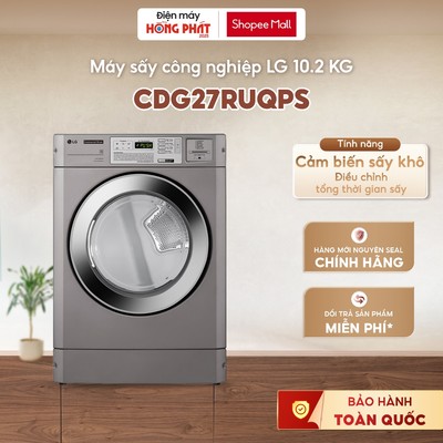 Máy Sấy Công Nghiệp LG Giant 10.2Kg CDG27 Coin - DD™ Inverter CDG27RUQPS [Freeship HCM]