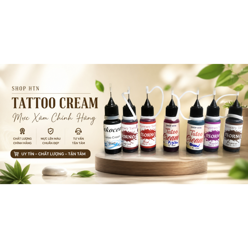 Mực henna vẽ hình sở thích, theo khuôn sẵn 15ml - Henna tatoo