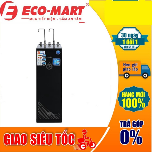 KAD-D66 Máy lọc nước Karofi KAD-D66 nóng lạnh nguôi 11 lõi 2 vòi, lắp đặt khi có vòi chờ vs điện chờ