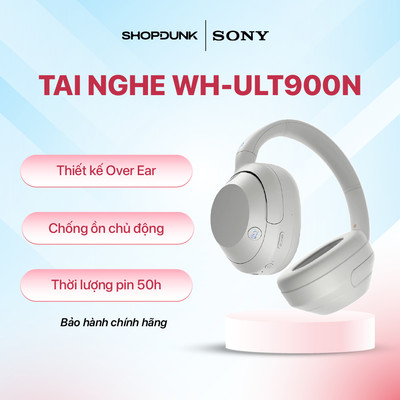 Tai Nghe Không Dây Bluetooth Chụp Tai Sony WH-ULT900N - Chống Ồn Tốt