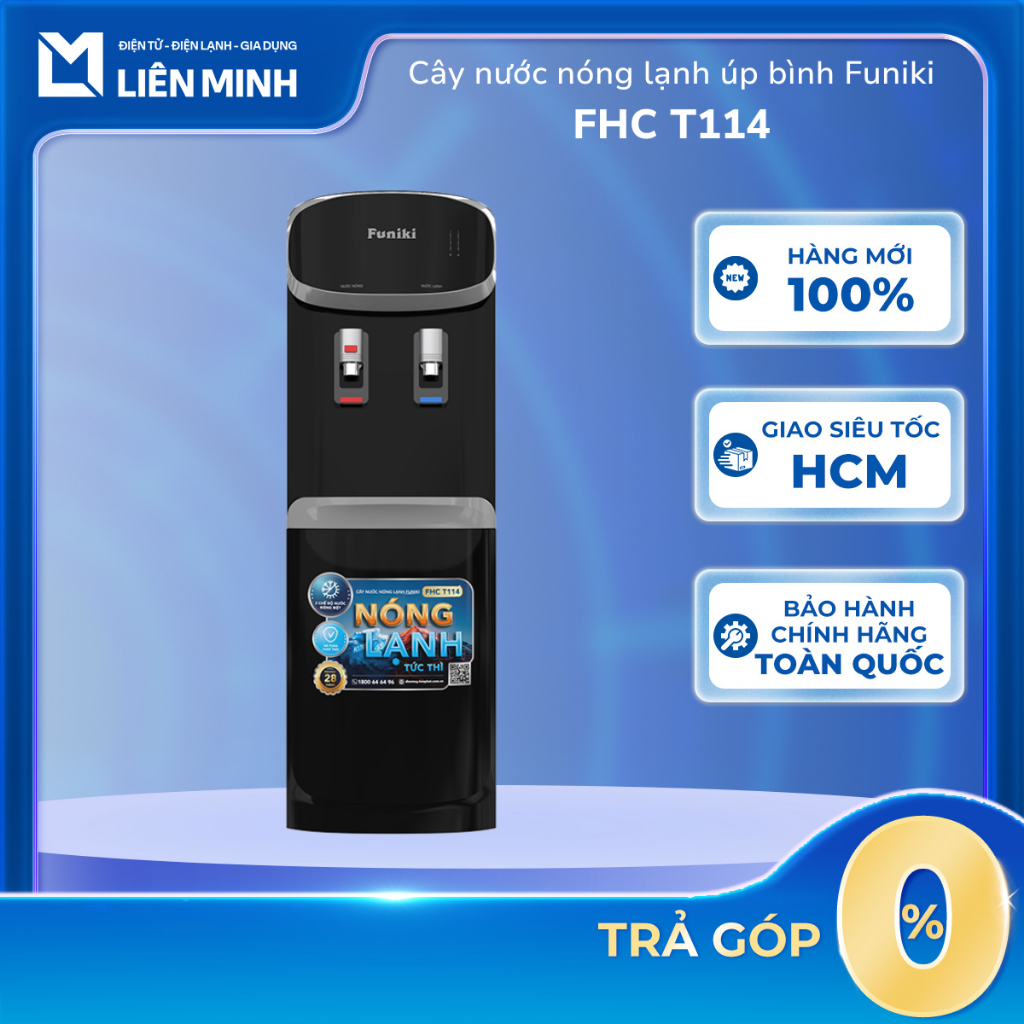 FHC T114 Cây Nước Nóng Lạnh Úp Bình Funiki FHC T114 [Giao Toàn Quốc]