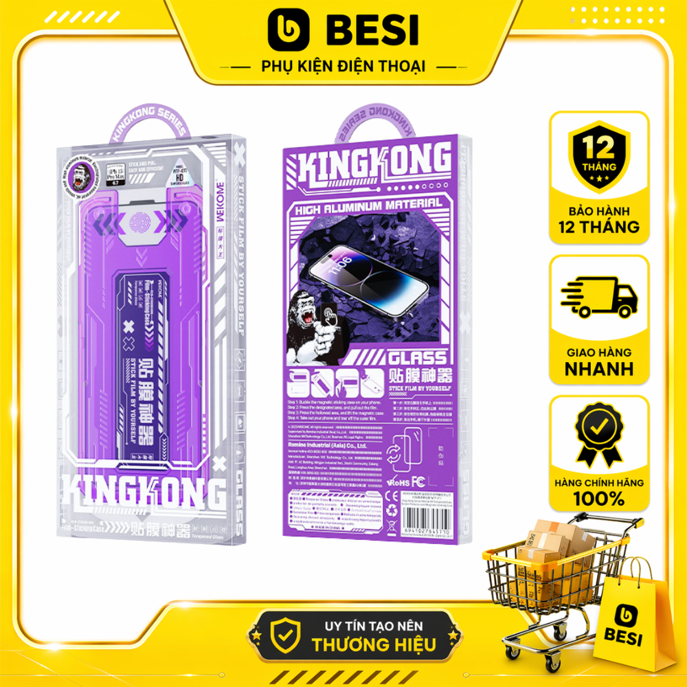 Kính Cường Lực WEKOME WTP-077 Screen Protector