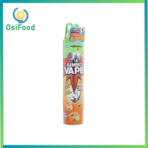 Xịt muỗi JumboVape F10 cam chanh 600ml