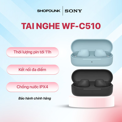 Tai Nghe Không Dây Bluetooth Sony True Wireless WF-C510