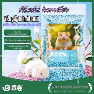 Giấy nén lót chuồng GJGJO siêu thơm, nhiều màu sắc thấm hút-không bụi-an toàn cho hamster.