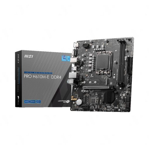 Bo Mạch Chủ Mainboard MSI PRO H610M-E DDR4