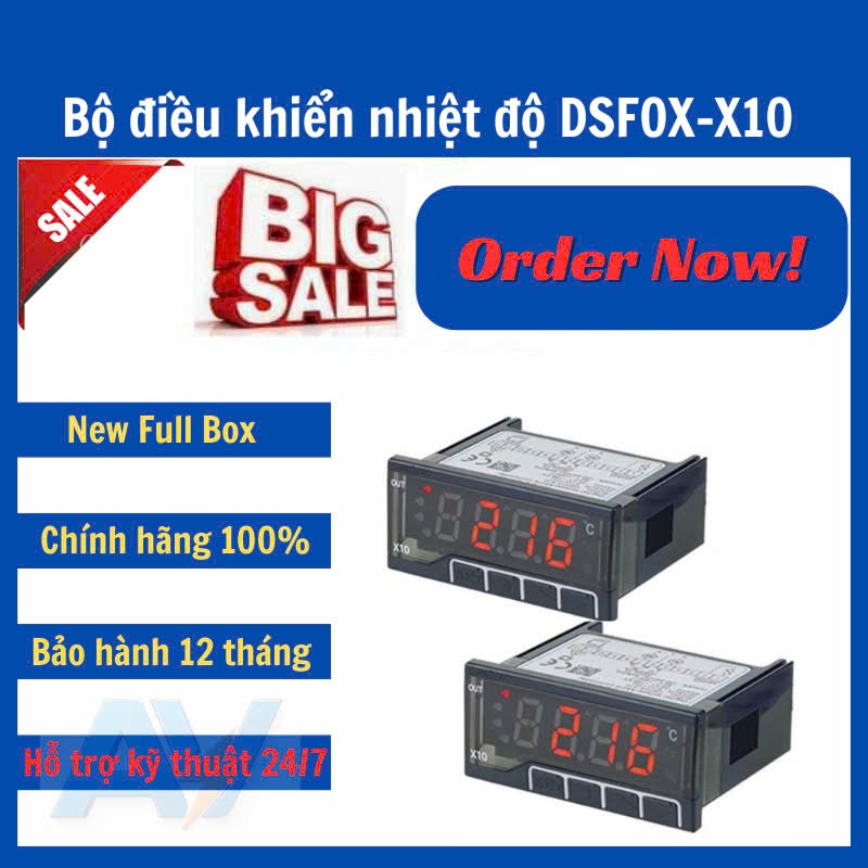 DSFOX-X10, Bộ điều khiển nhiệt độ DSFOX-X10