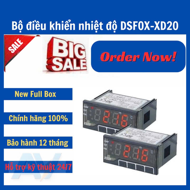 DSFOX-XD20, Bộ điều khiển nhiệt độ DSFOX-XD20