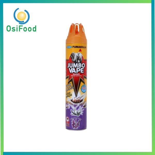 Xịt côn trùng JumboVape lavender 600ml