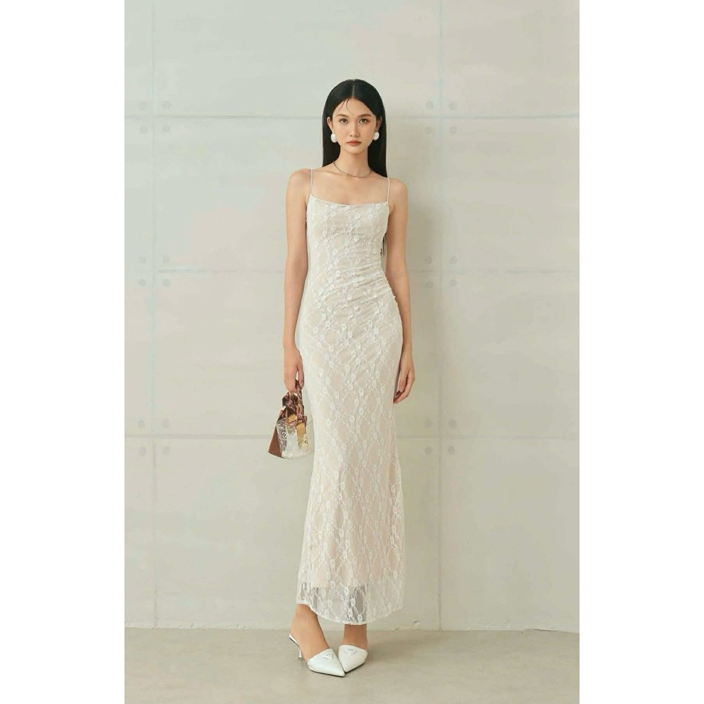 Pass new đầm 2 dây Hoivu size L