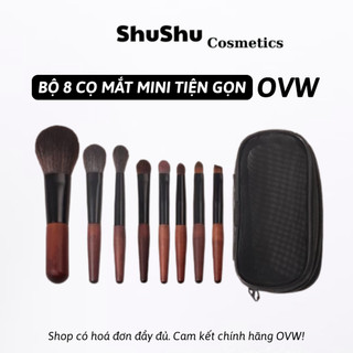 [CHÍNH HÃNG] Bộ cọ trang điểm Mini 8 chiếc kèm túi miễn phí chuyên dụng, tiện lợi MINI8TZ