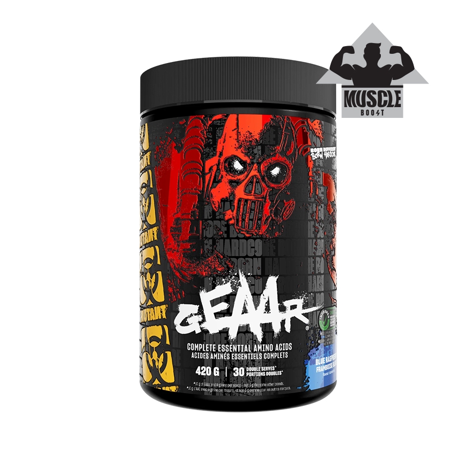 Bột Mutant GEAAR Mutant BCAA tối ưu sức bền trong tập luyện 30 lần dùng