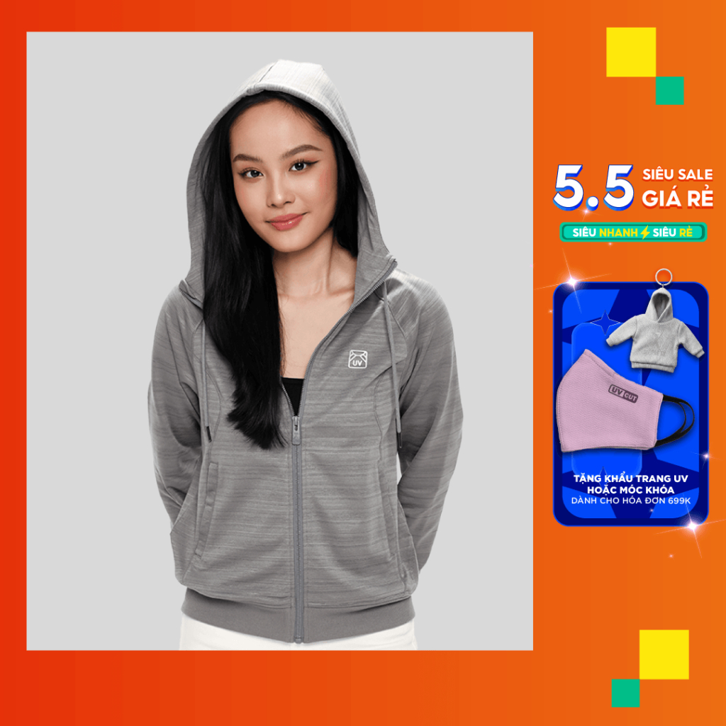 [UV MỚI VỀ] Áo Khoác Chống Nắng Nữ Couple TX Anti UV Helios Ver 2 Form Regular WOK 2080 | BigBuy360 - bigbuy360.vn