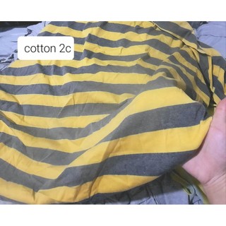 C18: Vải thun cotton sọc ngang chất đẹp mềm mát. May áo thun nam nữ, set bộ đi chơi.