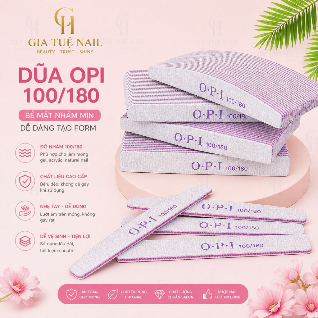 Dũa móng tay OPI / da bò DingXi ( loại dày )