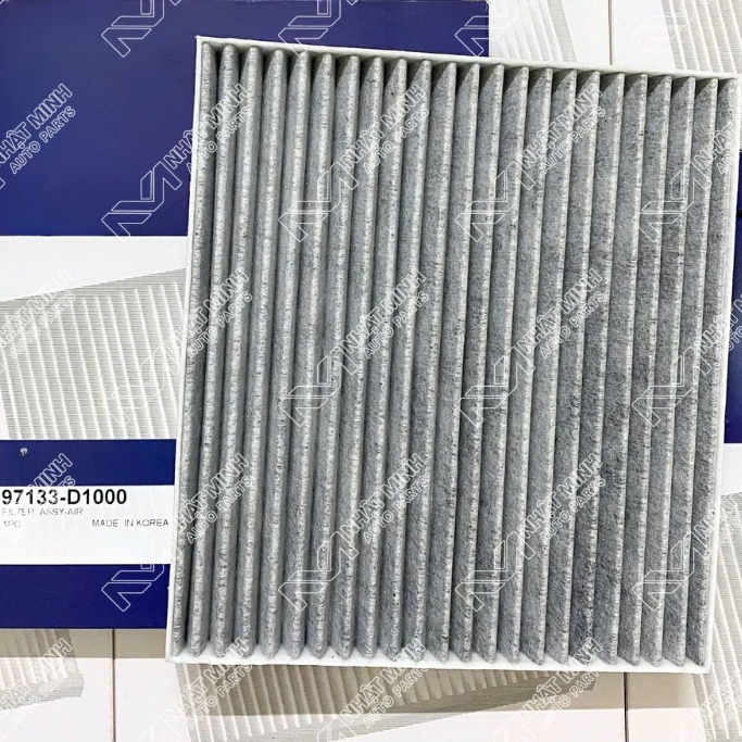 Lọc gió điều hoà,máy lạnh Accent(18-23)Tucson(16-21 Sonet,Kona 97133D1000/97133D3000 Than Hoạt Tính