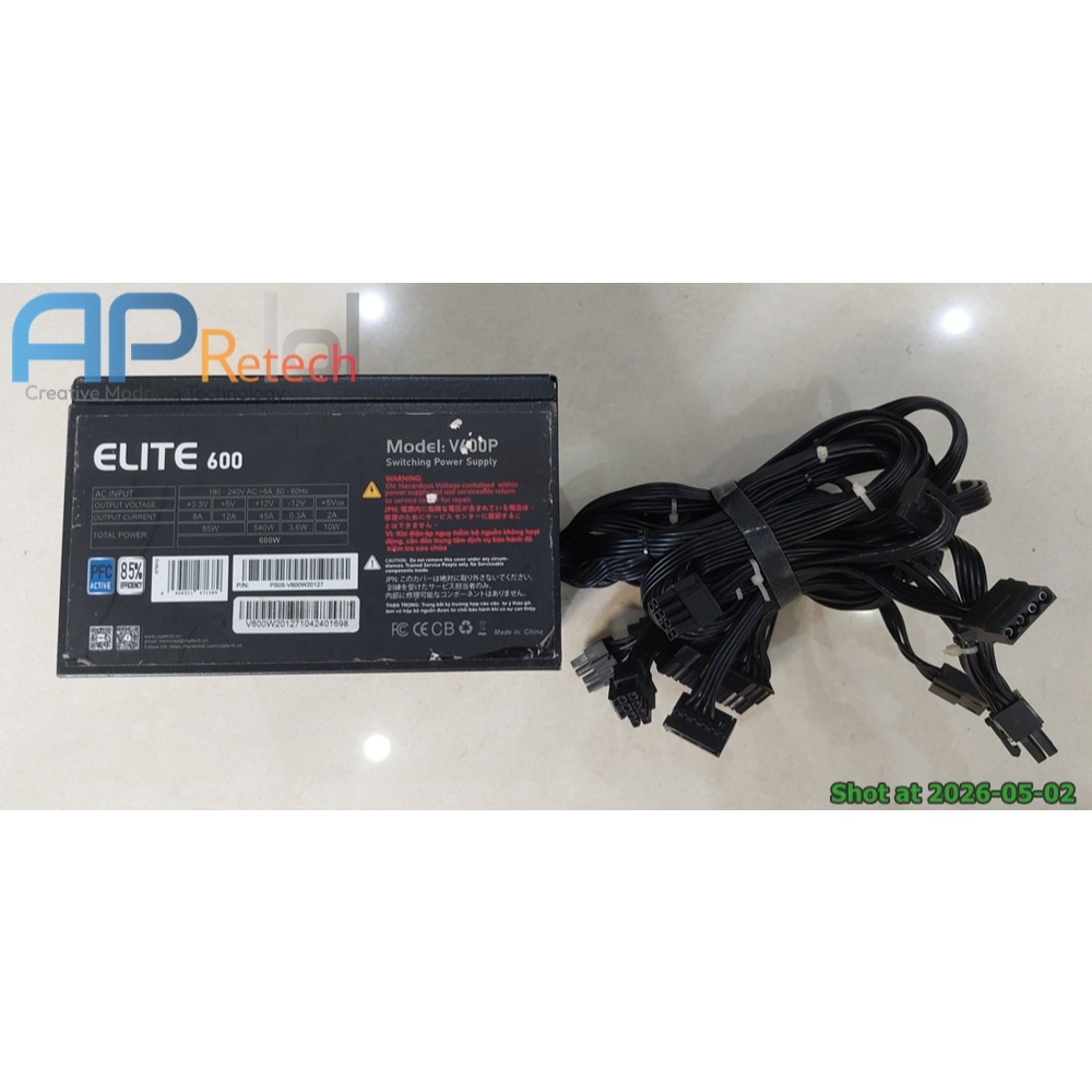 Nguồn máy tính PSU VSP Elite V600P 600W