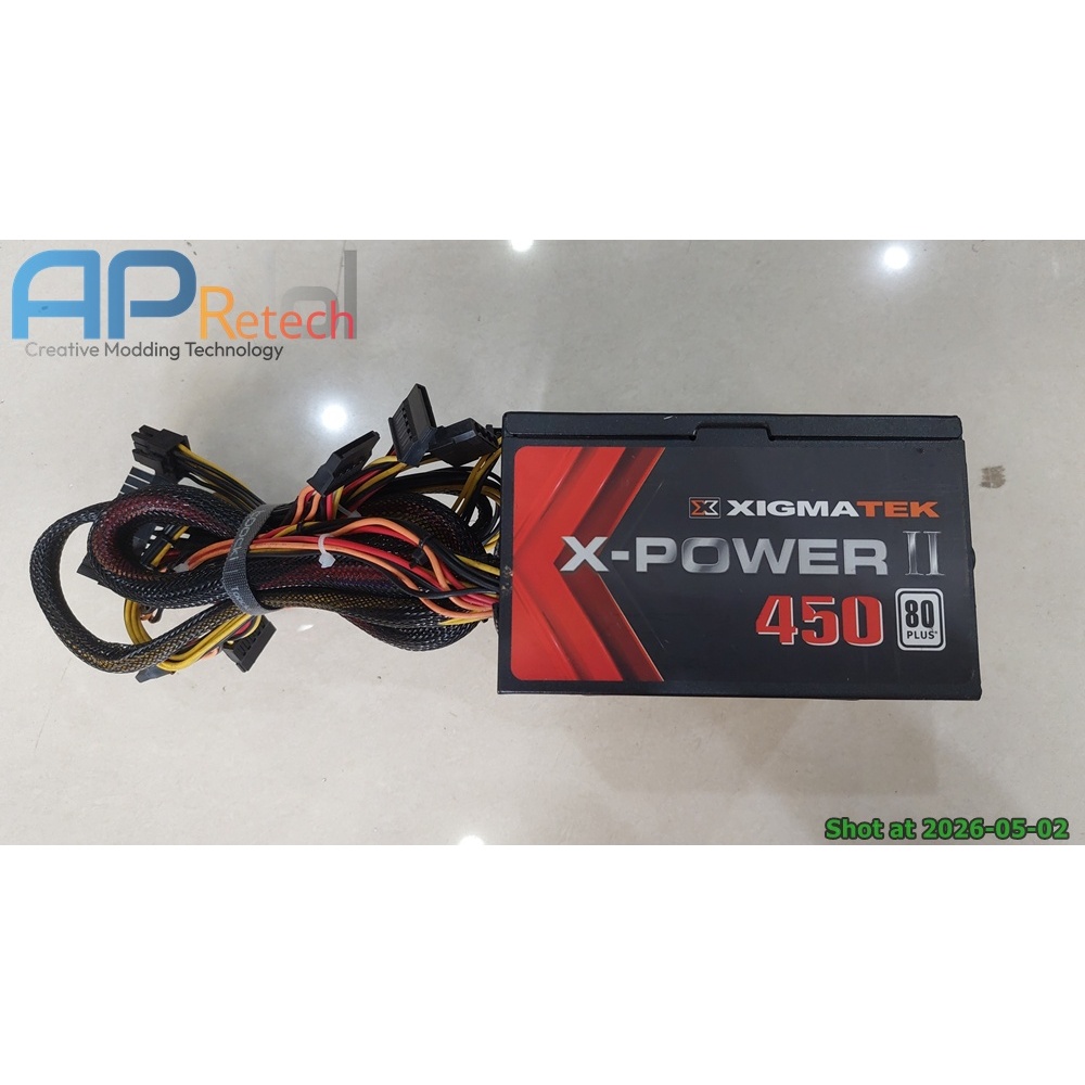 Nguồn máy tính PSU Xigmatek X-Power II 450 (X-450) - Chuẩn 80 Plus