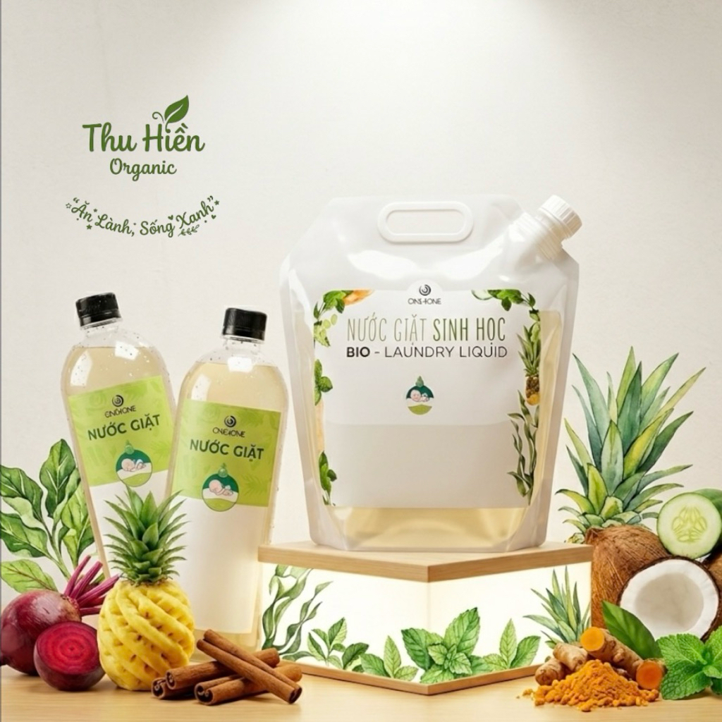 Nước Giặt Sinh Học One40ne (từ rau củ quả) Bio Laundry Liquid