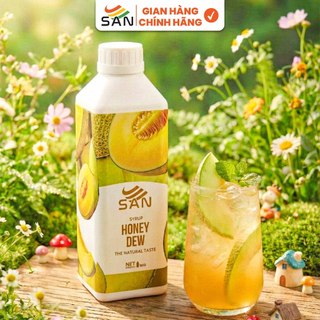Syrup/siro ĐÀO SAN (có mẫu thử) - Trái Cây Tự Nhiên - Hương Thơm, Màu Sắc Nổi Bật