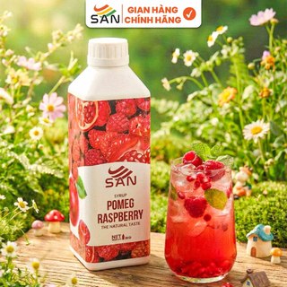 Syrup/siro ĐÀO SAN (có mẫu thử) - Trái Cây Tự Nhiên - Hương Thơm, Màu Sắc Nổi Bật