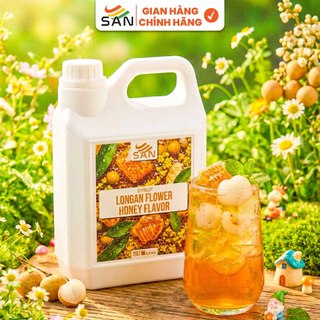 Syrup/siro XOÀI - CHANH DÂY SAN (có mẫu thử)- Hương Thơm, Màu Sắc Nổi Bật
