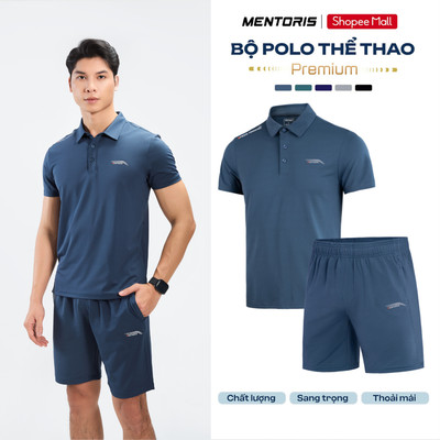 Bộ Quần Áo Nam MENTORIS, Bộ Đồ Thun Lạnh Cao Cấp, Form Regular FIt, Thiết Kế Trẻ Trung MABP26S011