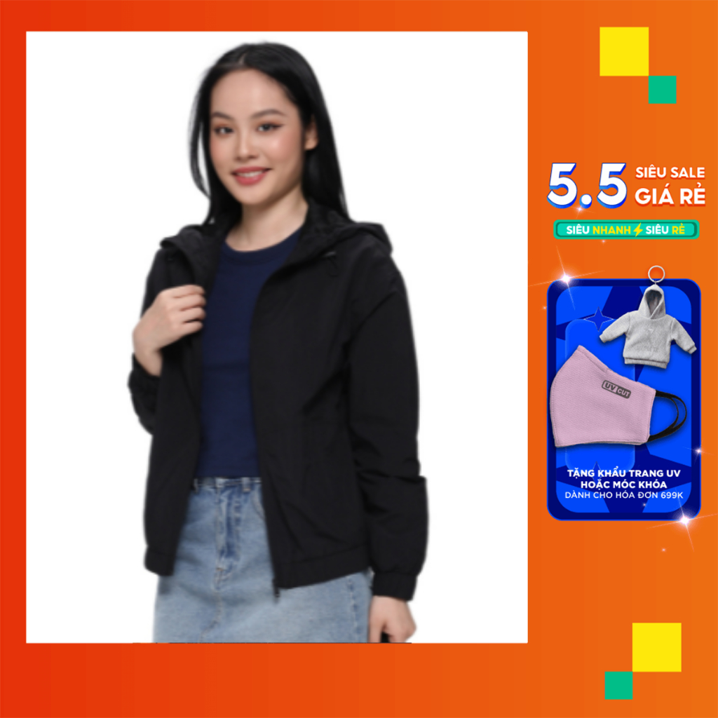 Áo Khoác Dù Nữ Couple TX 2 Lớp Form Regular mix Relax WOP 2099 | BigBuy360 - bigbuy360.vn