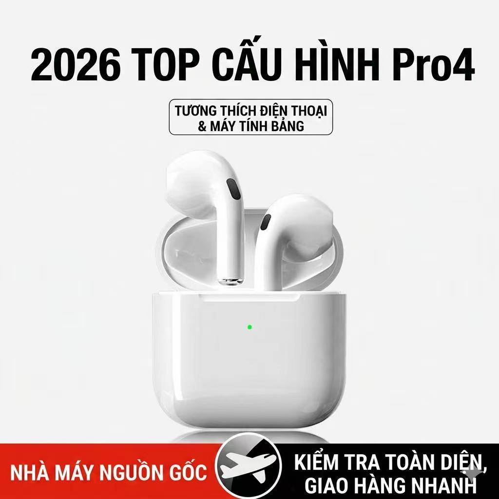 Tai nghe bluetooth không dây Pro 4 TWS