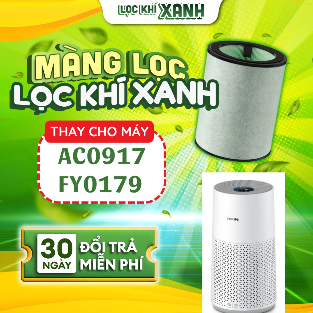 Màng lọc LocKhiXanh® tương thích cho Lõi lọc không khí AC0917/FY0179/AC0820/AC0830/AC0850/AC0950/AC0