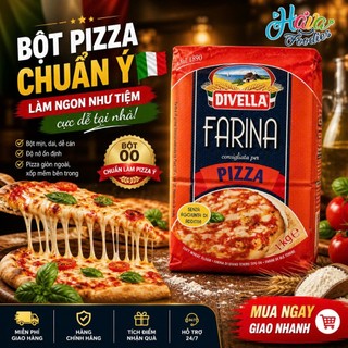 Bột Trộn Sẵn Chuyên Làm Pizza Farina Divella 1kg