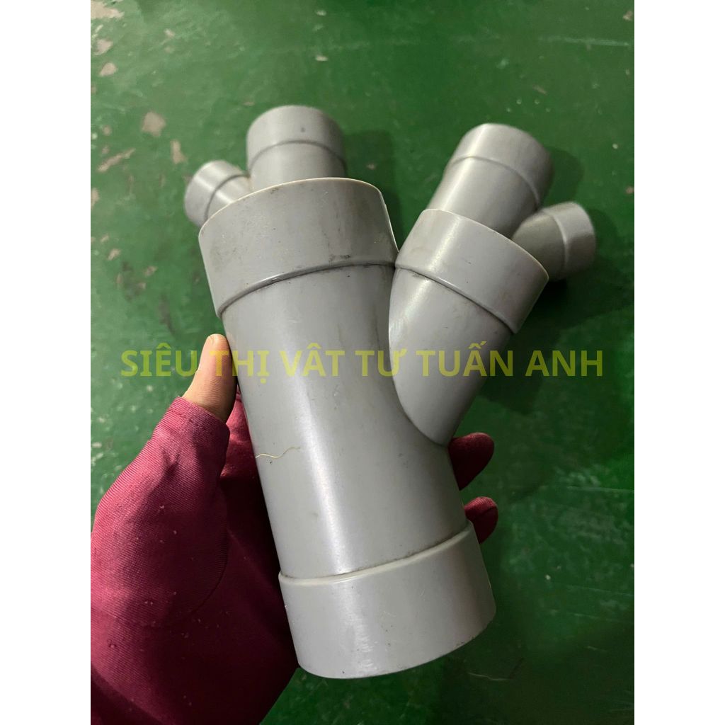 [Y GIẢM ỐNG NHỰA PVC BM] CHỮ Y GIẢM NHỰA PVC BM BÌNH MINH 21 27 34 42 49 60 76 90 114 Y-G-PVC