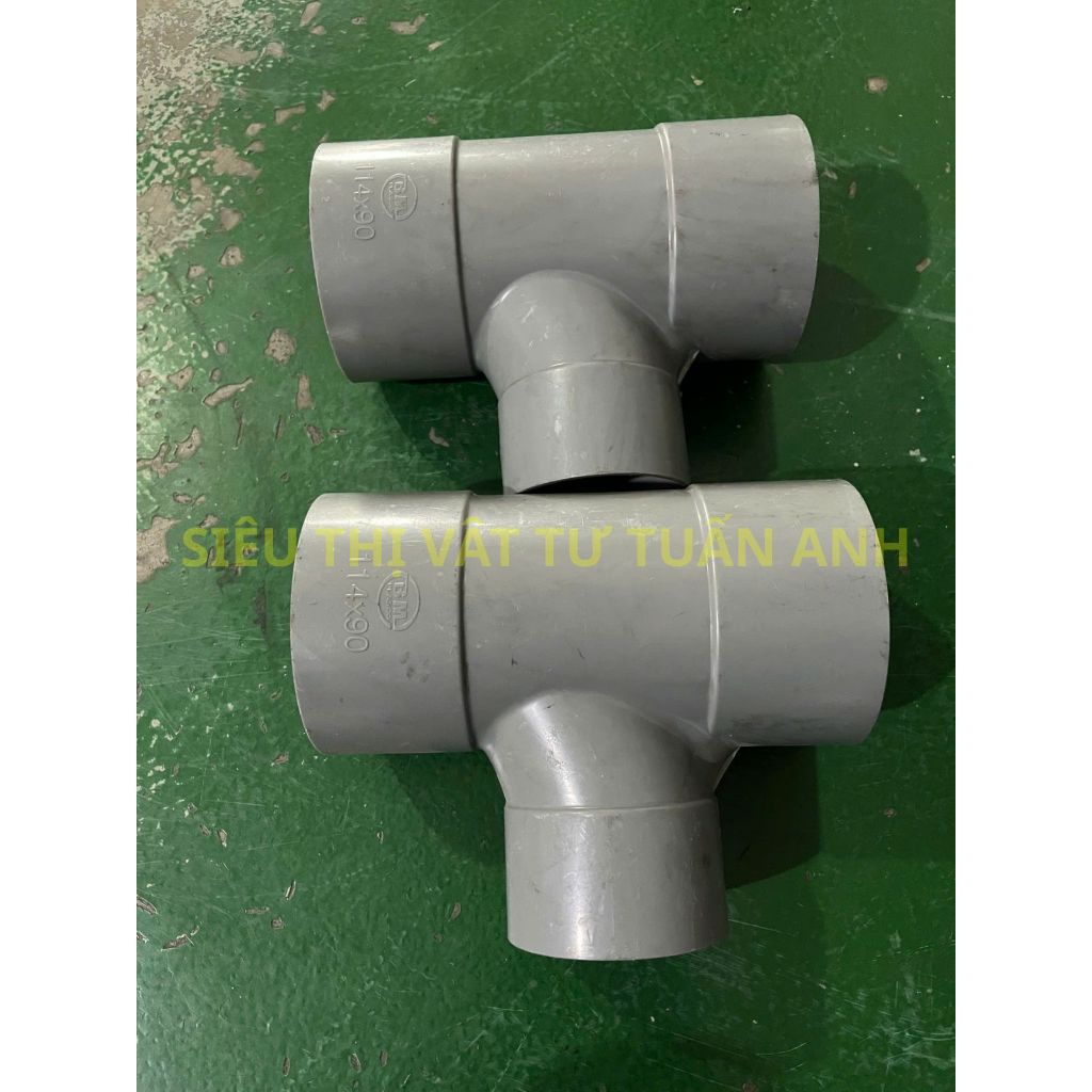 [T CONG GIẢM ỐNG NHỰA PVC BM] CHỮ T CONG GIẢM TÊ NGÃ BA CONG GIẢM ỐNG NHỰA PVC BM BÌNH MINH 90 114
